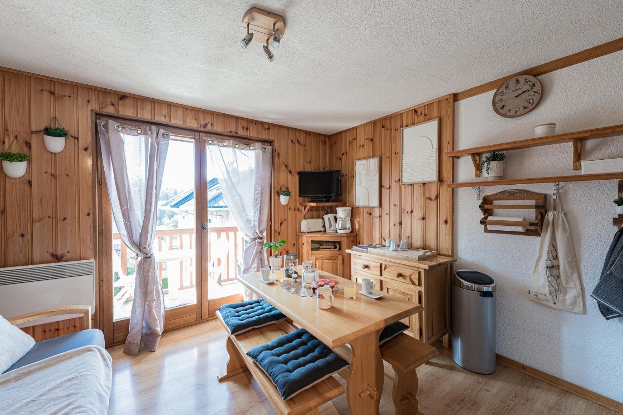 Ski Ou Thermes? Un Appt Cabine Avec Vue Magnifique Saint-Gervais-les-Bains Bagian luar foto